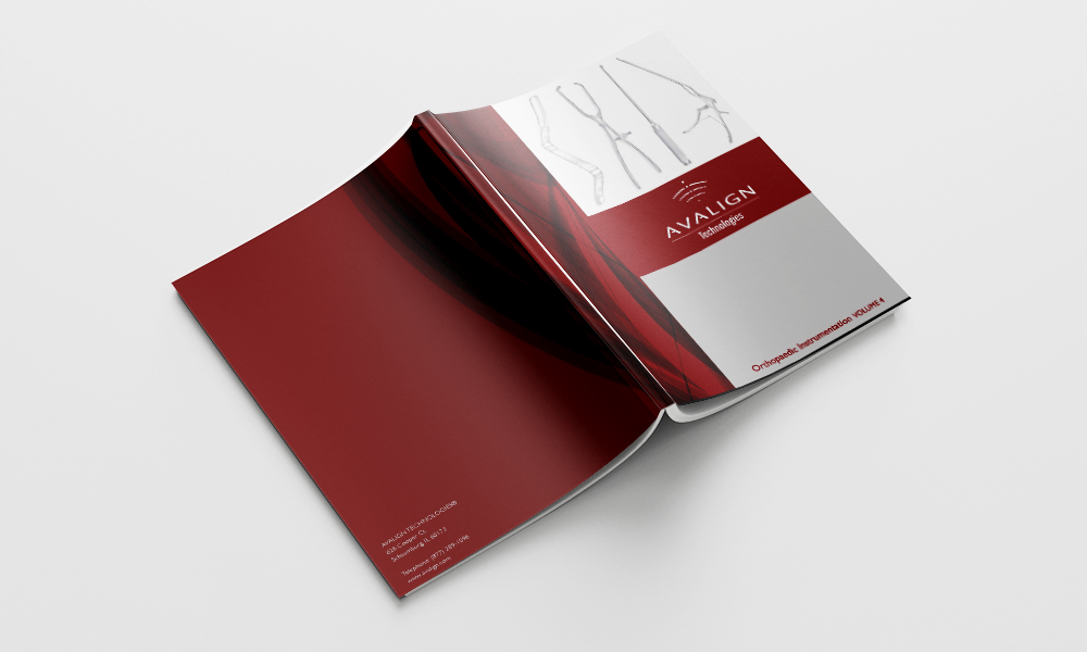 Avalign Catalog Cover Mockup