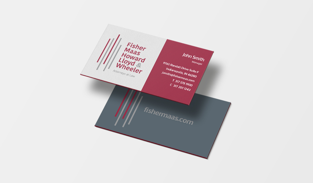 Fisher Maas Business Card Mockup